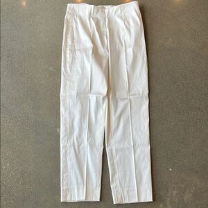 Leggiadro Duponi Shantung Side Zip Pants- NWT